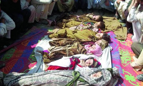 A NATO airstrike on April 7, 2013 reportedly killed 11 civilians, including 10 children (Reuters)