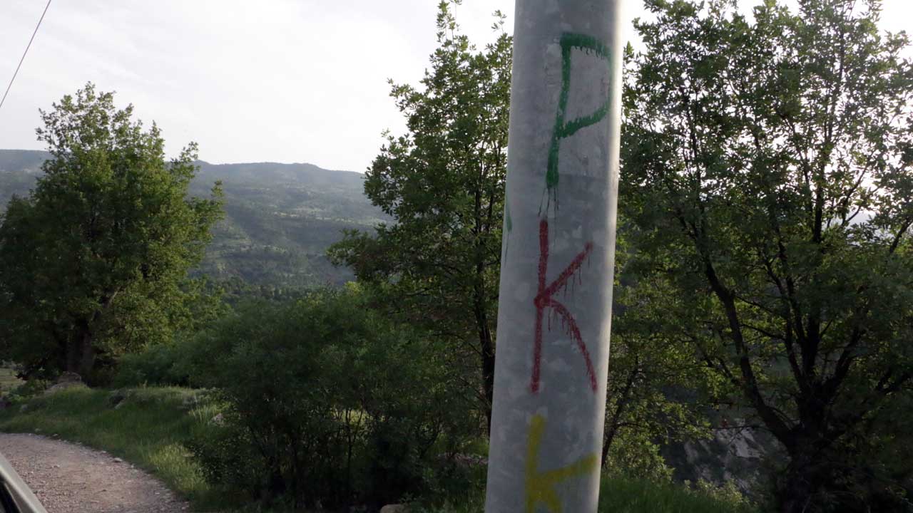 PKK graffiti